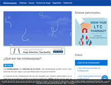 Tablet Screenshot of miodesopsias.com